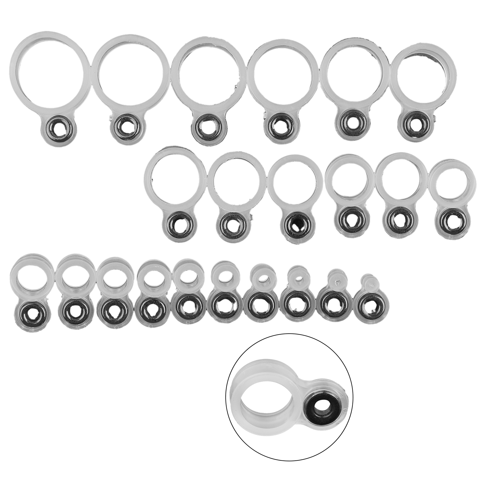 Fishing Rod Guide Replacement - Kit perbaikan lubang tali pancing, 10/22