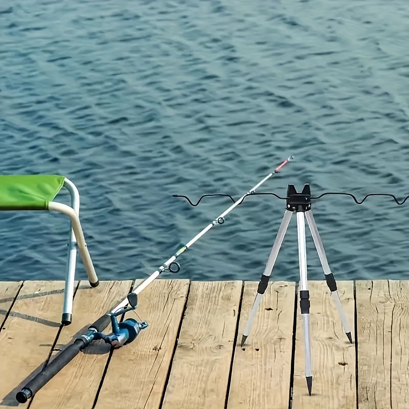 Fishing Rod Telescopic - 1 Buah Pemegang Aloi Aluminium Teleskopik