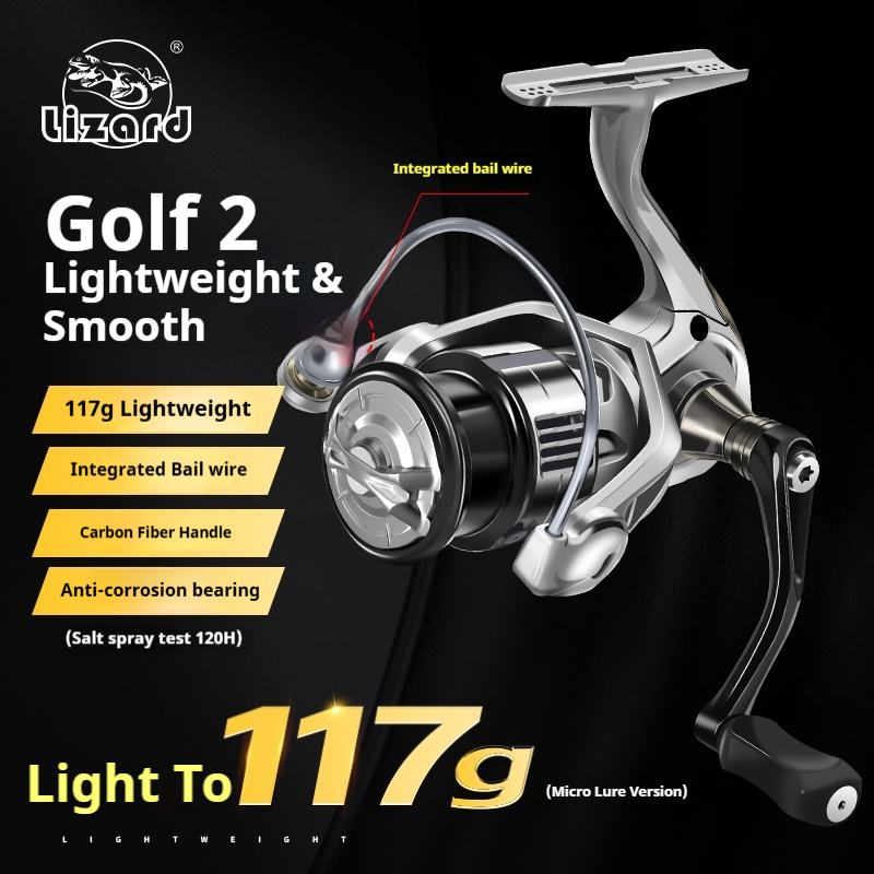 Abu Garcia Reel Max - Reel Pancing Lizard Golf 2 Metal
