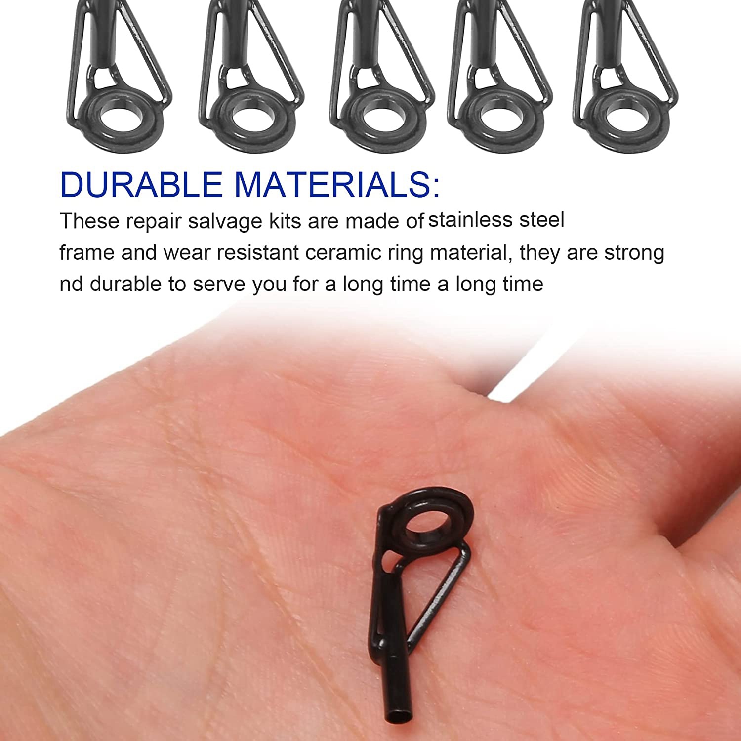 A69P-80 Kit Perbaikan Ujung Jo - Fishing Rod Guide Replacement ulasan dan harga