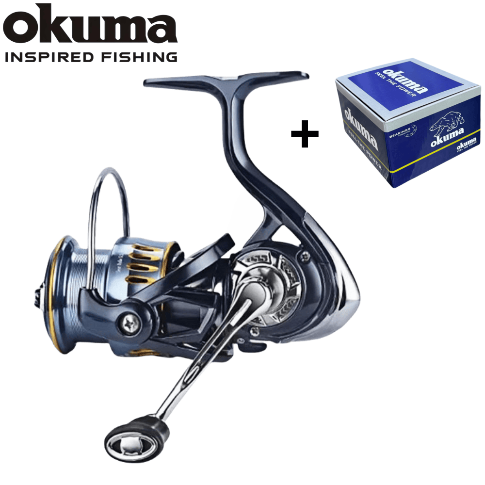 Reel Spinning Okuma Baru, Semu - Abu Garcia Reel Max ulasan dan harga