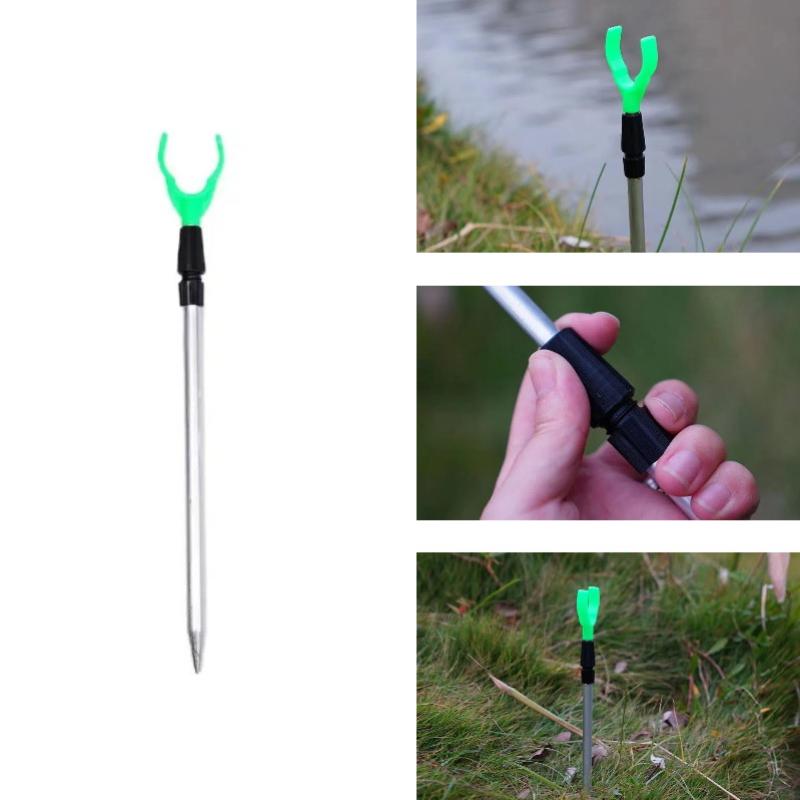 1Pcs Penyangga Joran Pancing T - Fishing Rod Telescopic ulasan dan harga