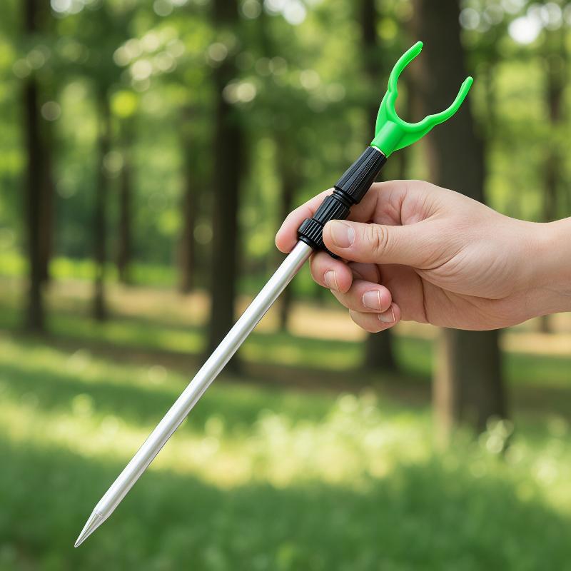 1Pcs Penyangga Joran Pancing T - Fishing Rod Telescopic ulasan dan harga